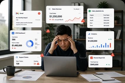 Data Tidak Terhubung